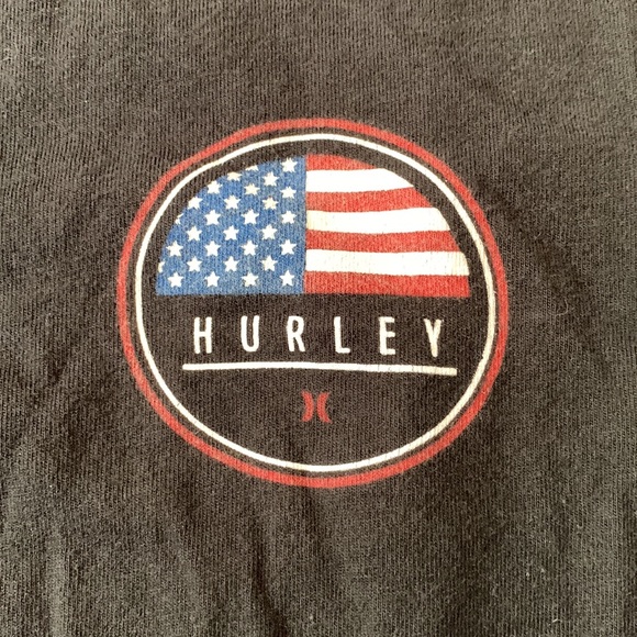 NWT! Hurley Everyday Washed Destination Flag Short Sleeve T Shirt Sz Medium - Picture 4 of 7